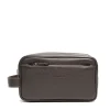 E.Marinella BEAUTY CASE DA UOMO TESTA MORO In pelle martellata Hot