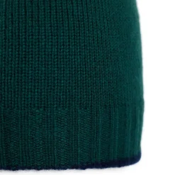 E.Marinella BERRETTO BICOLORE VERDE SCURO E BLU In cashmere Sale