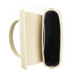 E.Marinella BORSA CLEO BEIGE In pelle liscia Hot