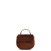 E.Marinella BORSA MINI CLEO MARRONE In camoscio e cavallino Hot