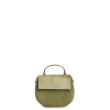 E.Marinella BORSA MINI CLEO VERDE OLIVA In camoscio e cavallino Sale
