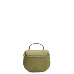 E.Marinella BORSA MINI CLEO VERDE OLIVA In camoscio e cavallino Sale