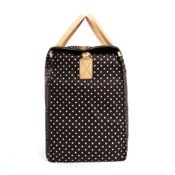 E.Marinella BORSA WEEKEND DESTRUTTURATA MARRONE SCURO Pois Online