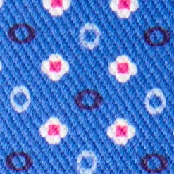 E.Marinella BRETELLE EM BLUETTE Microfantasia fiore Sale