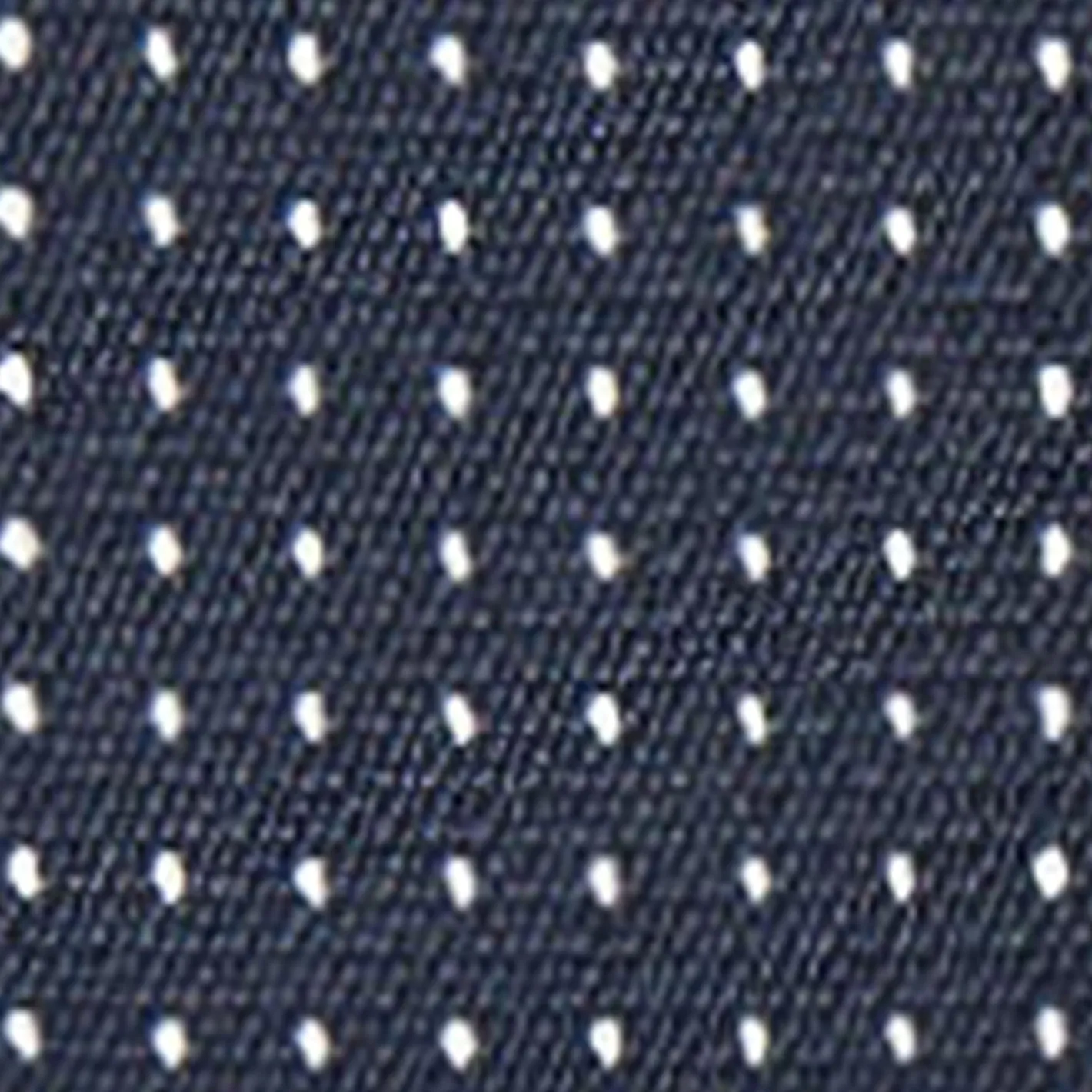 E.Marinella BRETELLE EM BLU Micro pois bianco Discount