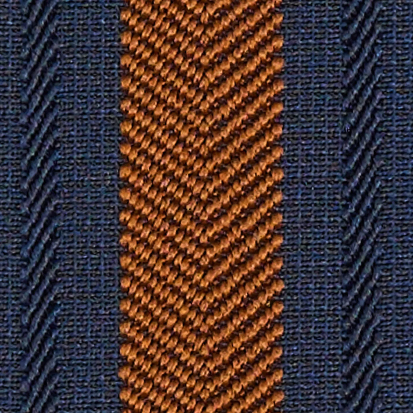 E.Marinella BRETELLE EM BLU SCURO E MARRONE CHIARO Rigata Best