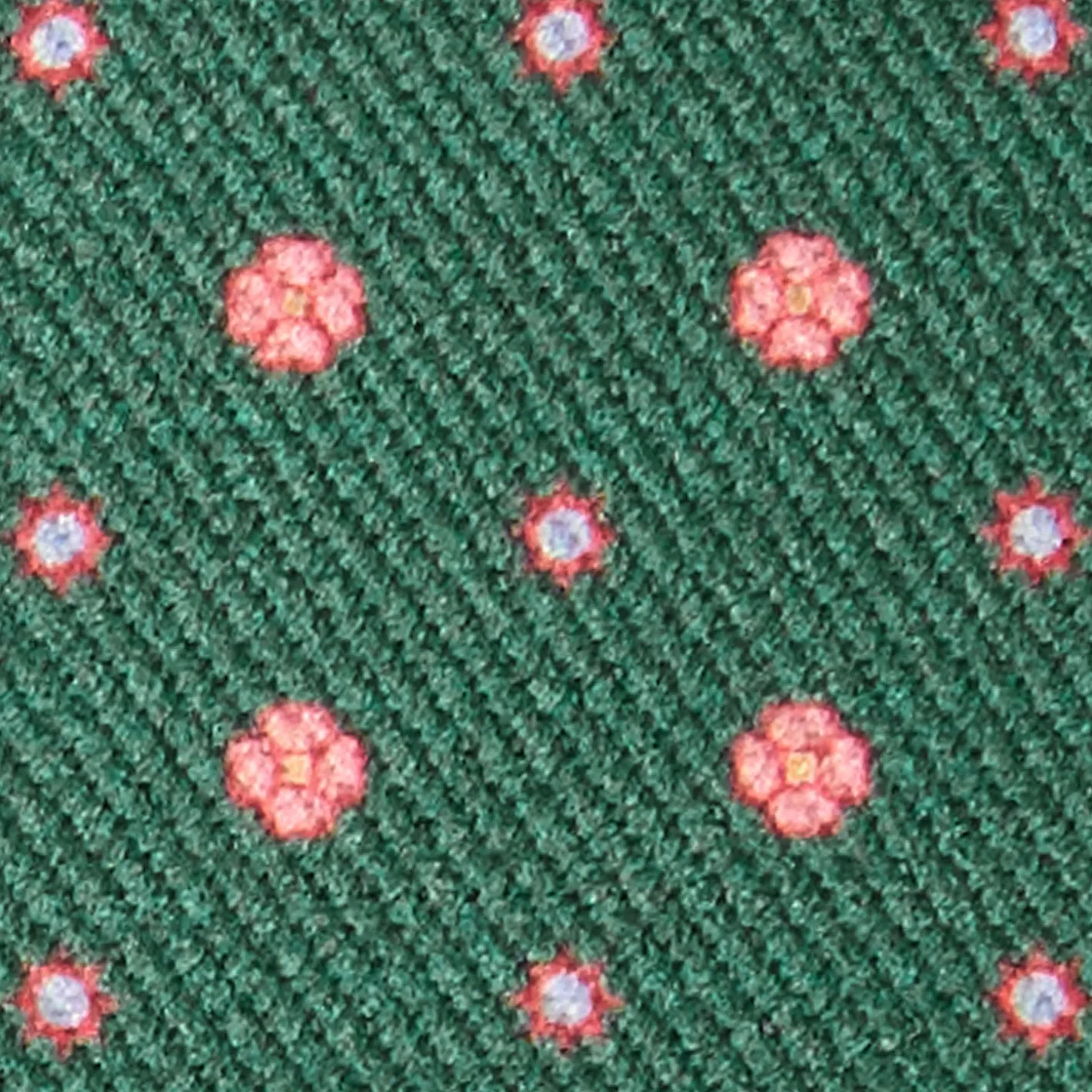 E.Marinella BRETELLE EM VERDE SCURO Microfantasia fiore Outlet