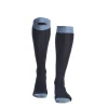 E.Marinella CALZE LUNGHE BICOLORE BLU E AZZURRE Tinta unita