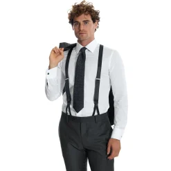 E.Marinella CAMICIA CERIMONIA POLSO GEMELLI SLIM In cotone super popeline Best