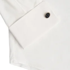 E.Marinella CAMICIA CERIMONIA POLSO GEMELLI SLIM In cotone super popeline Best