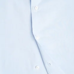 E.Marinella CAMICIA CLASSICA AZZURRA REGULAR In cotone popeline Online