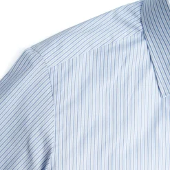 E.Marinella CAMICIA CLASSICA DOPPIA RIGA REGULAR In cotone popeline Sale