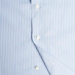 E.Marinella CAMICIA CLASSICA DOPPIA RIGA REGULAR In cotone popeline Sale