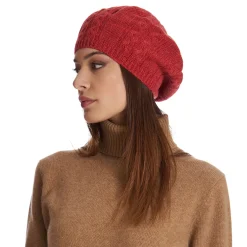 E.Marinella CAPPELLO BASCO A TRECCE ARANCIONE In cashmere Online