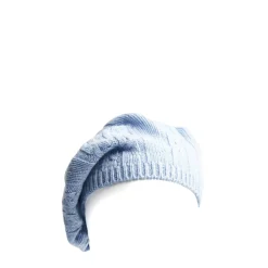 E.Marinella CAPPELLO BASCO A TRECCE AZZURRO In cashmere Outlet