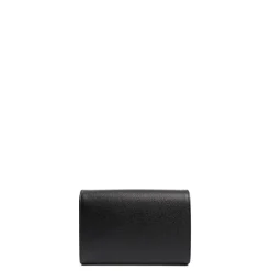 E.Marinella CLUTCH BAG NERA In pelle bottolata