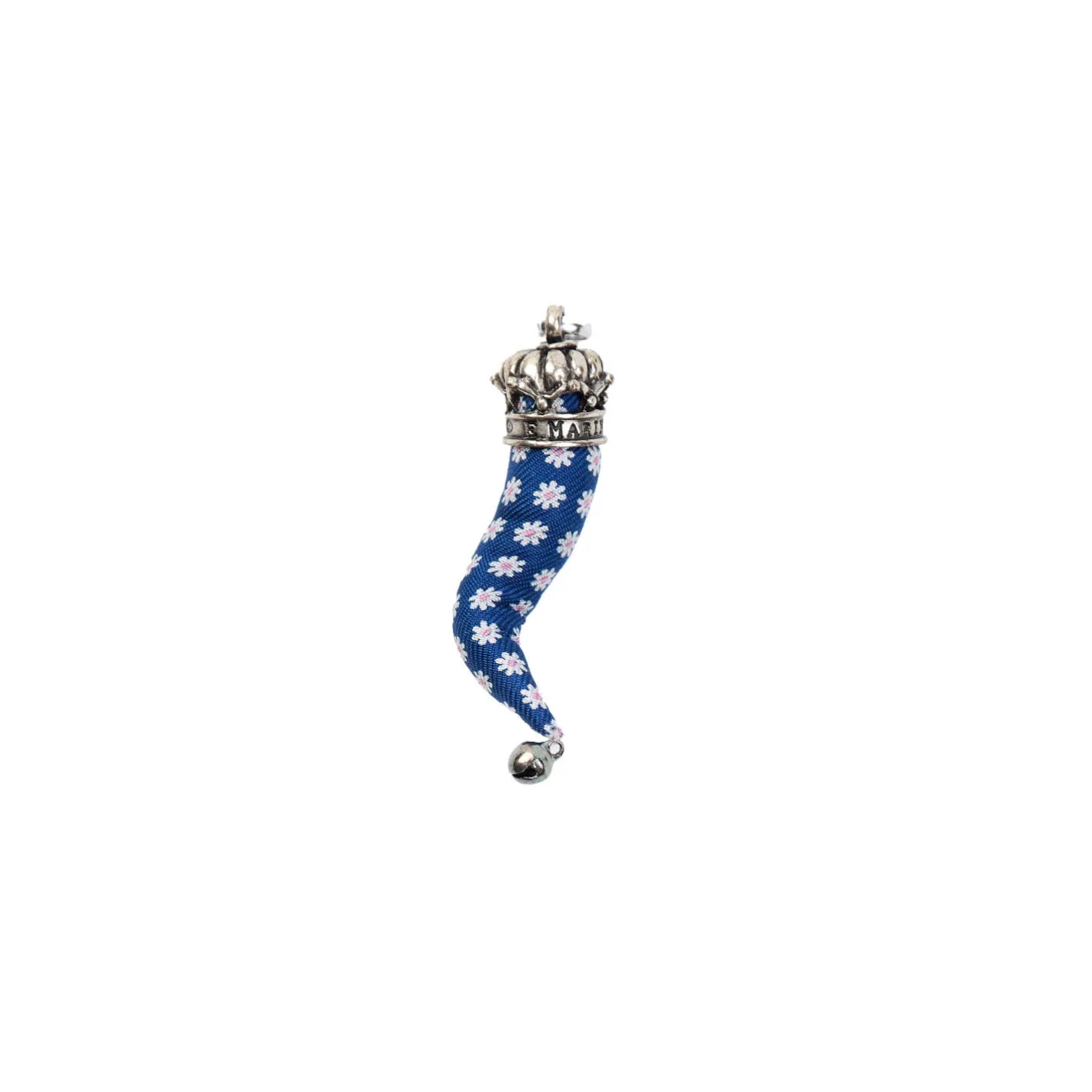 E.Marinella CORNETTO BLU In seta e argento Clearance