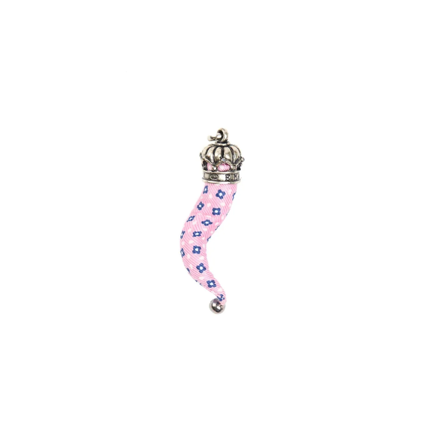E.Marinella CORNETTO ROSA In seta e argento Best