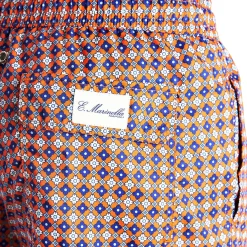 E.Marinella COSTUME DA BAGNO ARANCIONE Macrofantasia fiore Sale