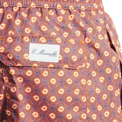 E.Marinella COSTUME DA BAGNO ARANCIONE Paisley Online