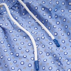E.Marinella COSTUME DA BAGNO AZZURRO Macrofantasia fiore Sale