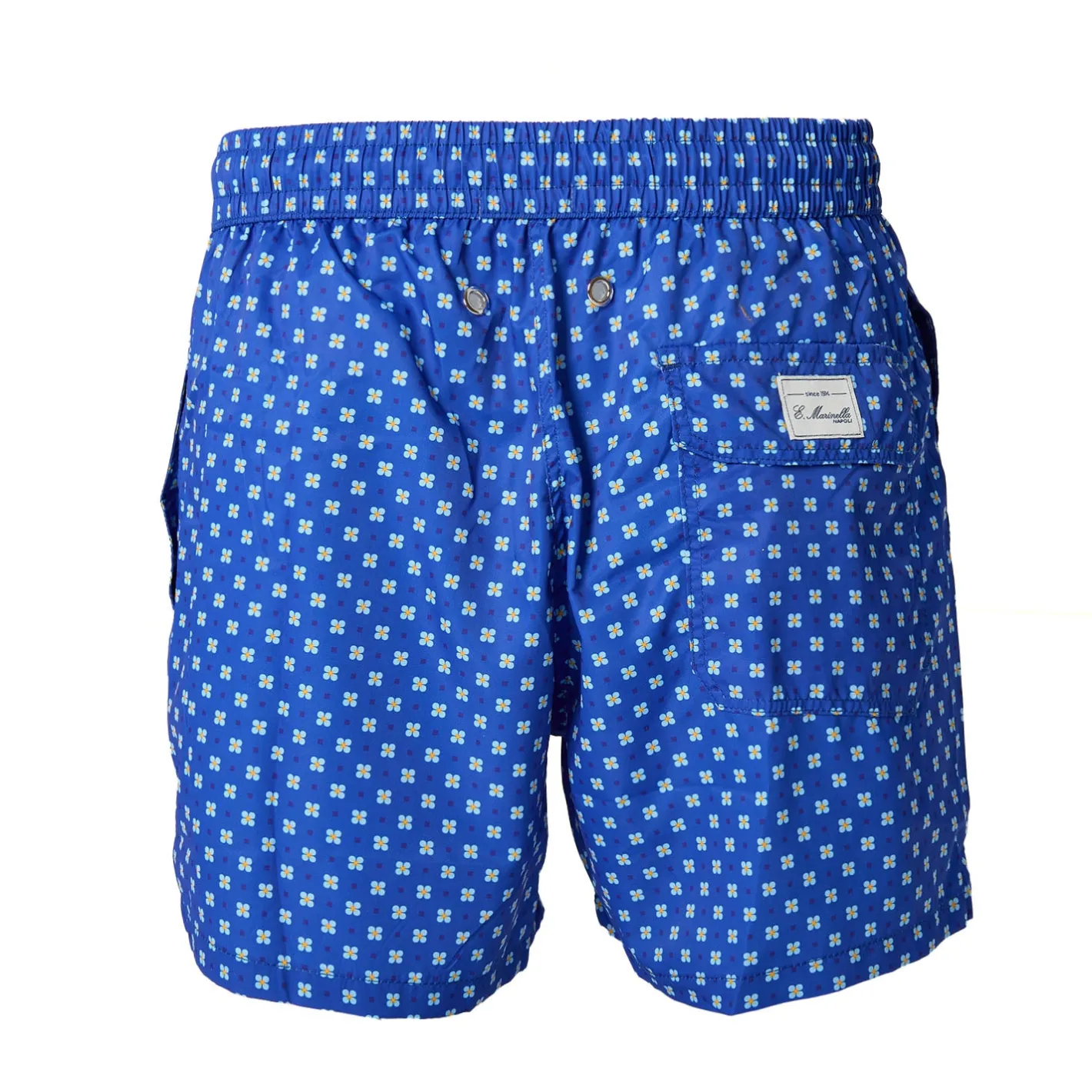 E.Marinella COSTUME DA BAGNO BLUETTE Macrofantasia fiore Discount