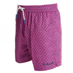 E.Marinella COSTUME DA BAGNO FUCSIA Macrofantasia fiore New