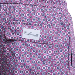 E.Marinella COSTUME DA BAGNO FUCSIA Macrofantasia fiore Sale
