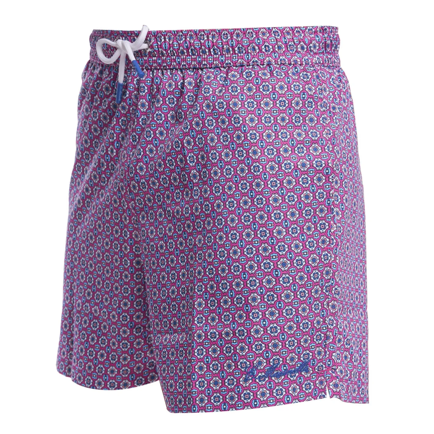 E.Marinella COSTUME DA BAGNO FUCSIA Macrofantasia fiore Sale