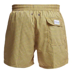 E.Marinella COSTUME DA BAGNO GIALLO Microfantasia fiore Clearance