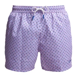 E.Marinella COSTUME DA BAGNO ROSA Microfantasia fiore Best