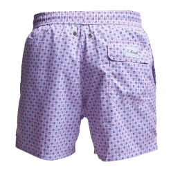 E.Marinella COSTUME DA BAGNO ROSA Microfantasia fiore Best