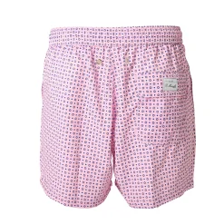 E.Marinella COSTUME DA BAGNO ROSA Microfantasia fiore Online