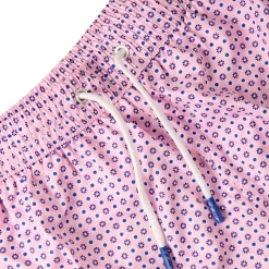 E.Marinella COSTUME DA BAGNO ROSA Microfantasia fiore Online