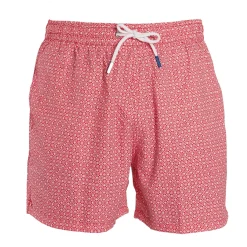 E.Marinella COSTUME DA BAGNO ROSSO Macrofantasia fiore Sale
