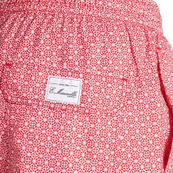 E.Marinella COSTUME DA BAGNO ROSSO Macrofantasia fiore Sale