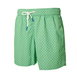 E.Marinella COSTUME DA BAGNO VERDE CHIARO Microfantasia fiore Clearance