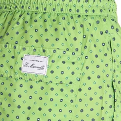 E.Marinella COSTUME DA BAGNO VERDE CHIARO Macrofantasia fiore Discount