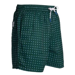 E.Marinella COSTUME DA BAGNO VERDE SCURO Macrofantasia fiore
