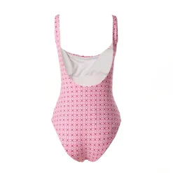 E.Marinella COSTUME INTERO ROSA Summer little flower