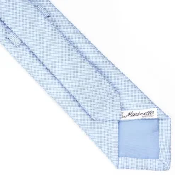 E.Marinella CRAVATTA CERIMONIA AZZURRA In seta jacquard Online
