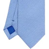 E.Marinella CRAVATTA CERIMONIA BLU In seta jacquard Best