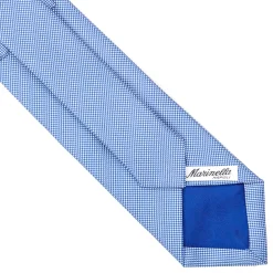 E.Marinella CRAVATTA CERIMONIA BLU In seta jacquard Best