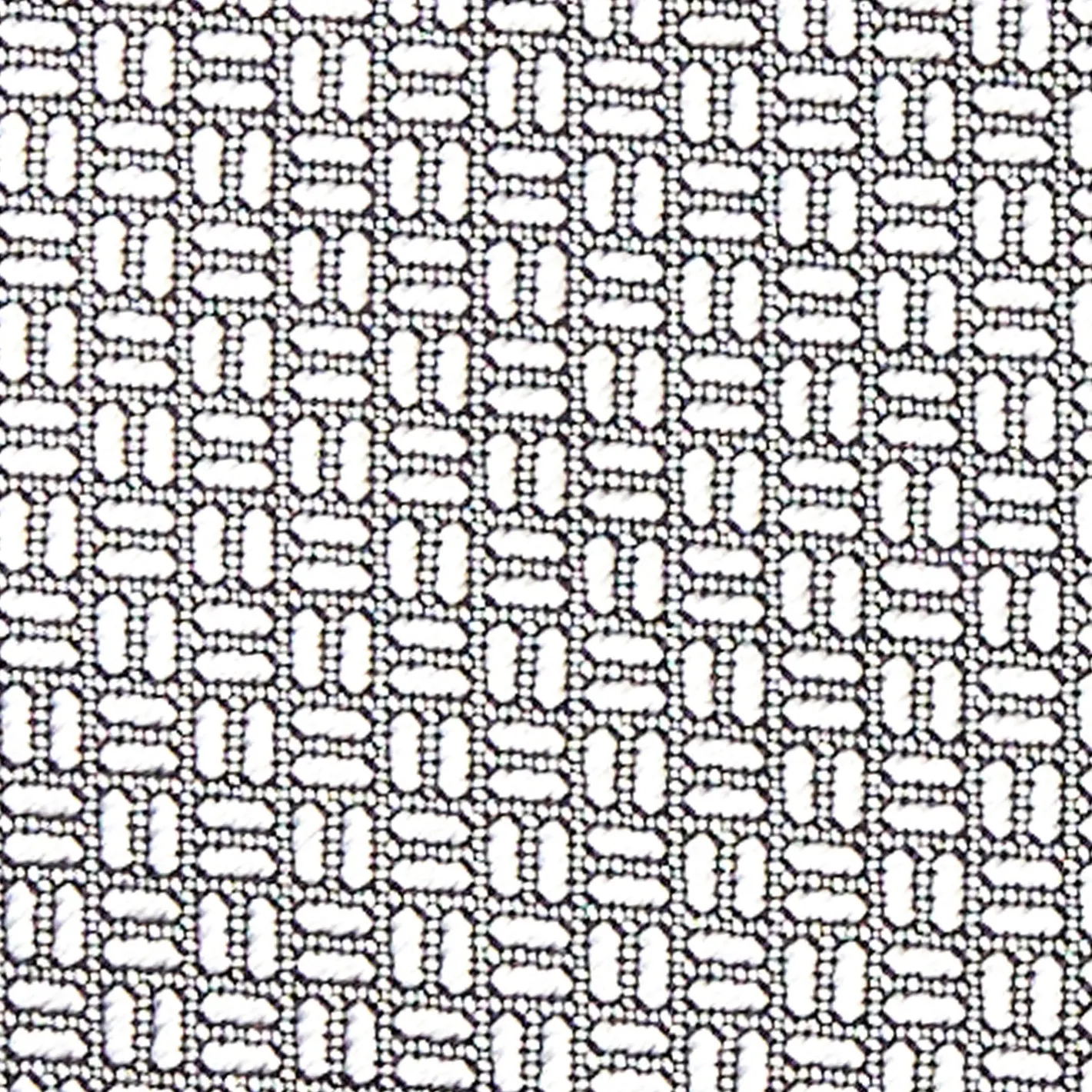 E.Marinella CRAVATTA CERIMONIA IN SETA JACQUARD GRIGIO CHIARO Microfantasia geometrica Hot