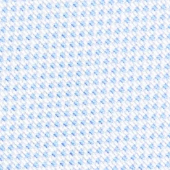 E.Marinella CRAVATTA CERIMONIA IN SETA JACQUARD AZZURRA Microfantasia geometrica Outlet