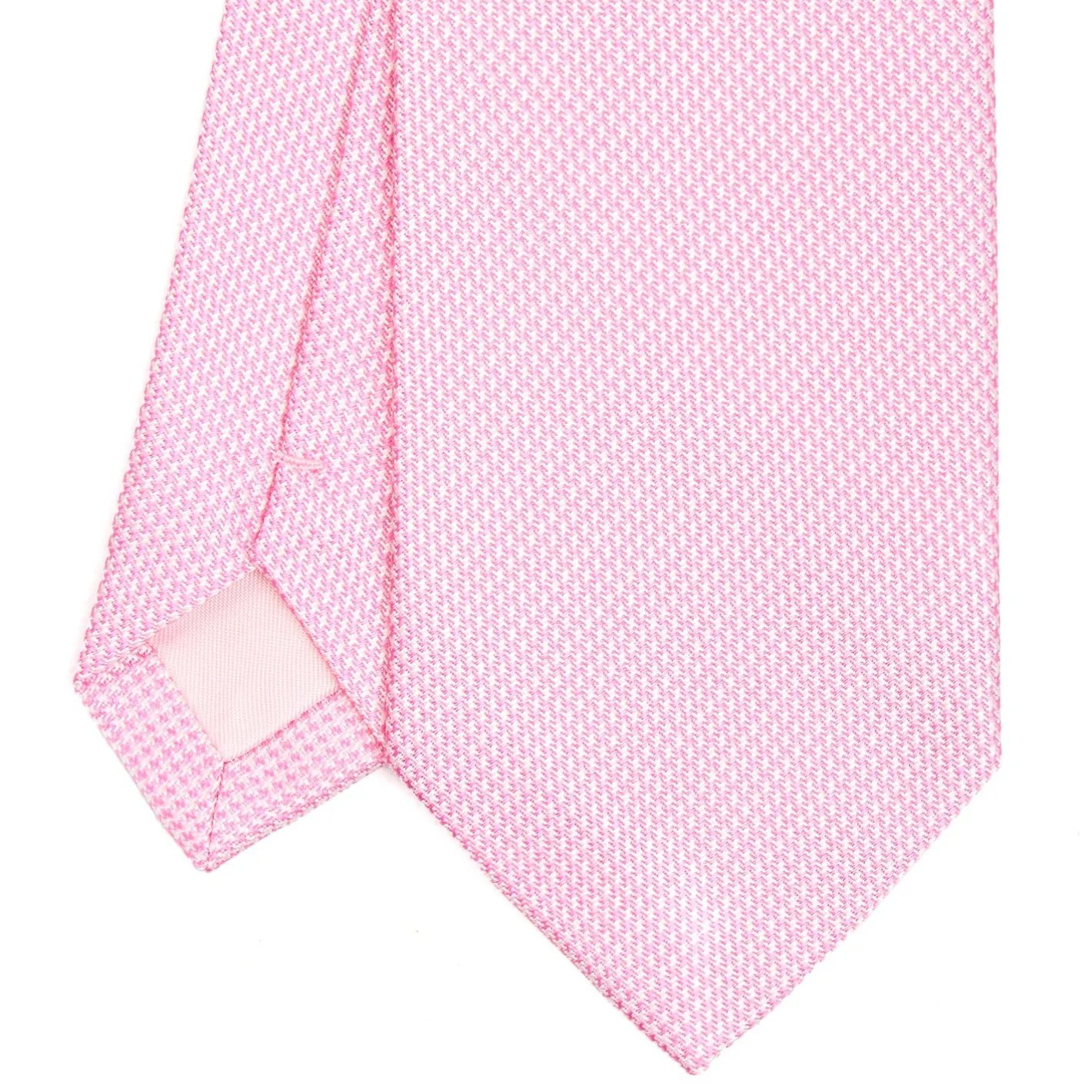 E.Marinella CRAVATTA CERIMONIA ROSA In seta jacquard Outlet