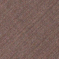 E.Marinella CRAVATTA CLASSICA DONNA IN LANA SFODERATA MARRONE BORDEAUX Bicolore Best