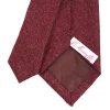 E.Marinella CRAVATTA DONNA IN LANA BORDEAUX Tinta unita Best