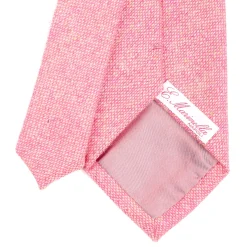 E.Marinella CRAVATTA DONNA IN LANA ROSSA Tinta unita Clearance