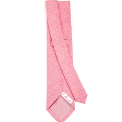 E.Marinella CRAVATTA DONNA IN LANA ROSSA Tinta unita Clearance